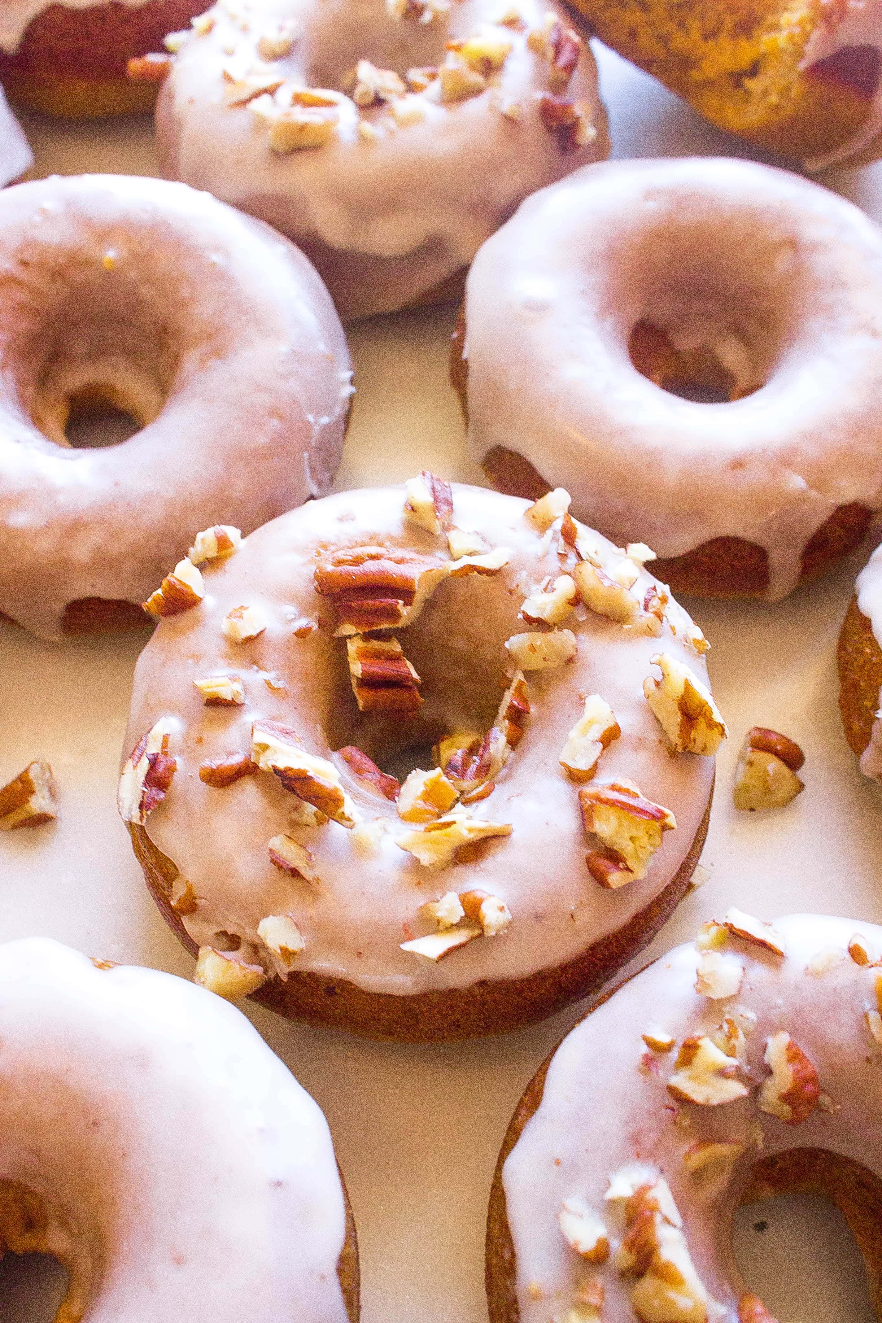 Baked Pumpkin Spice Donuts