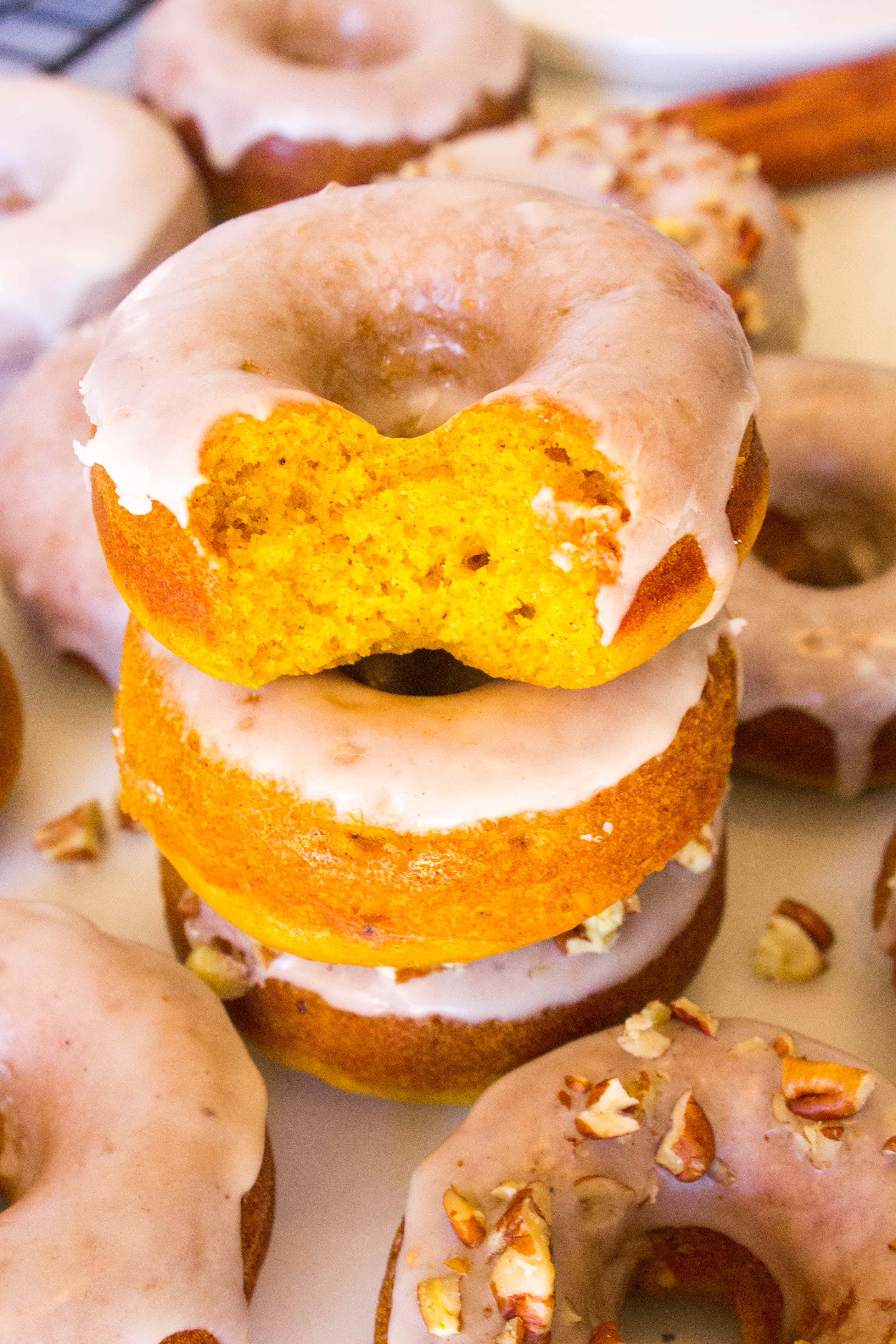 Baked Pumpkin Spice Donuts