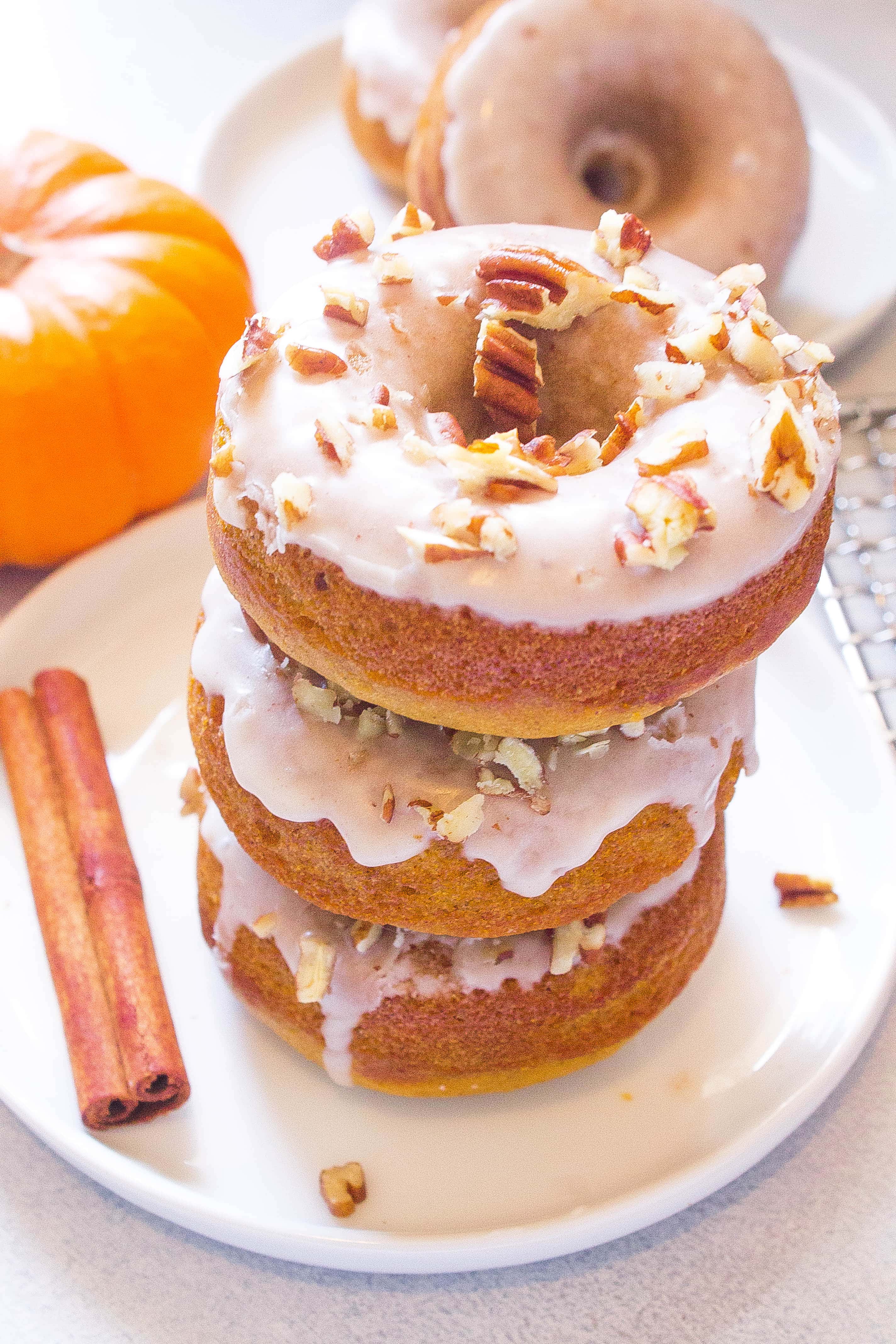 Baked Pumpkin Spice Donuts