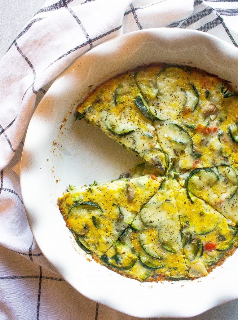 Crustless Vegetable Quiche - Kathryn's Kitchen