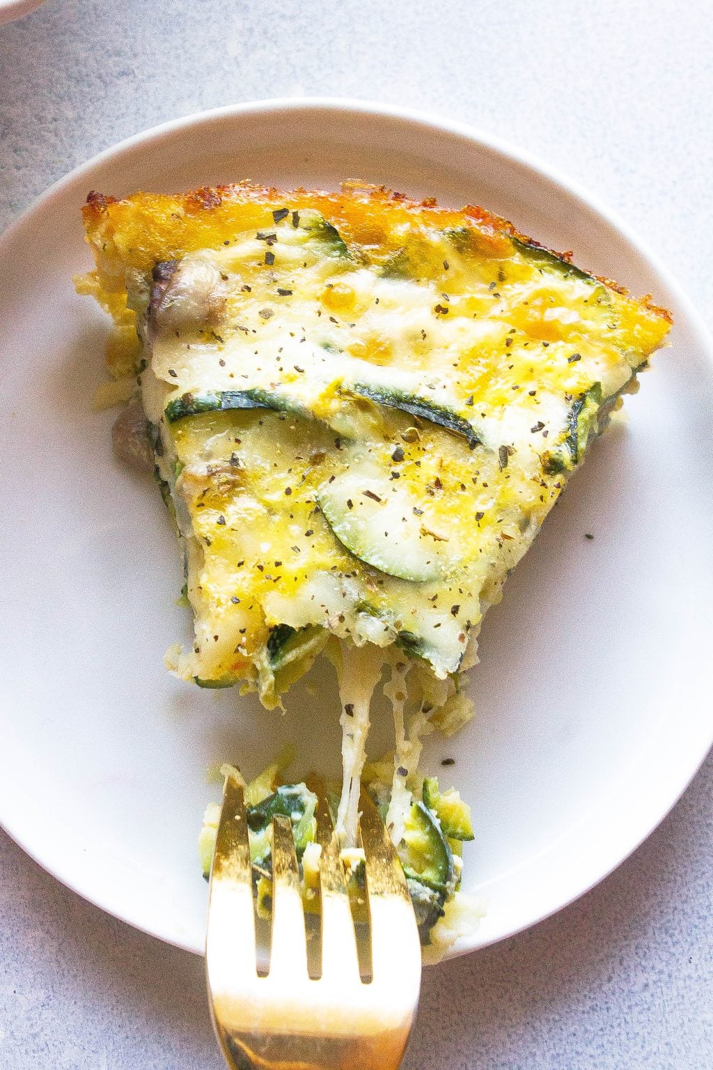Crustless Vegetable Quiche - Kathryn's Kitchen