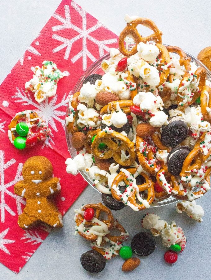 Holiday Snack Mix - Kathryn's Kitchen