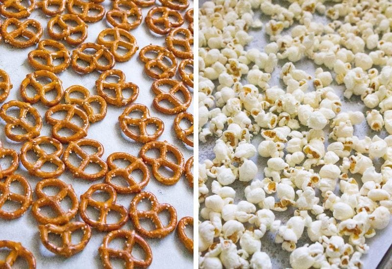 Popcorn and Pretzels