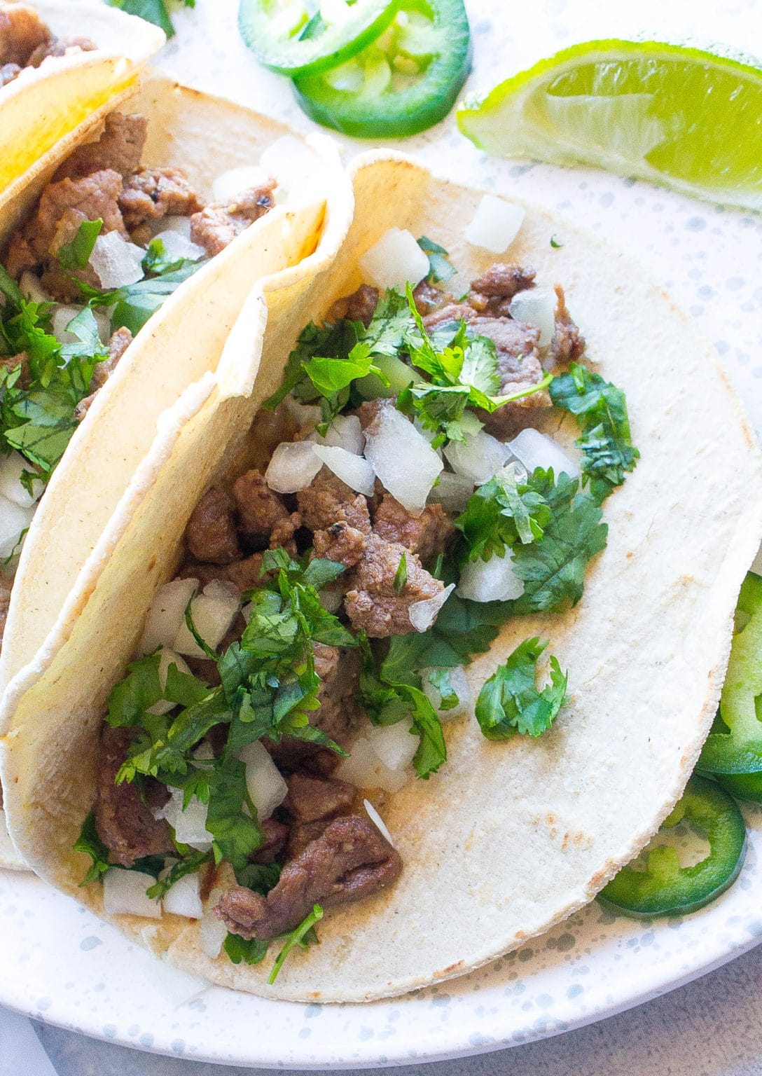 Carne Asada Street Tacos (Easy and Quick Recipe)- Kathryn's Kitchen