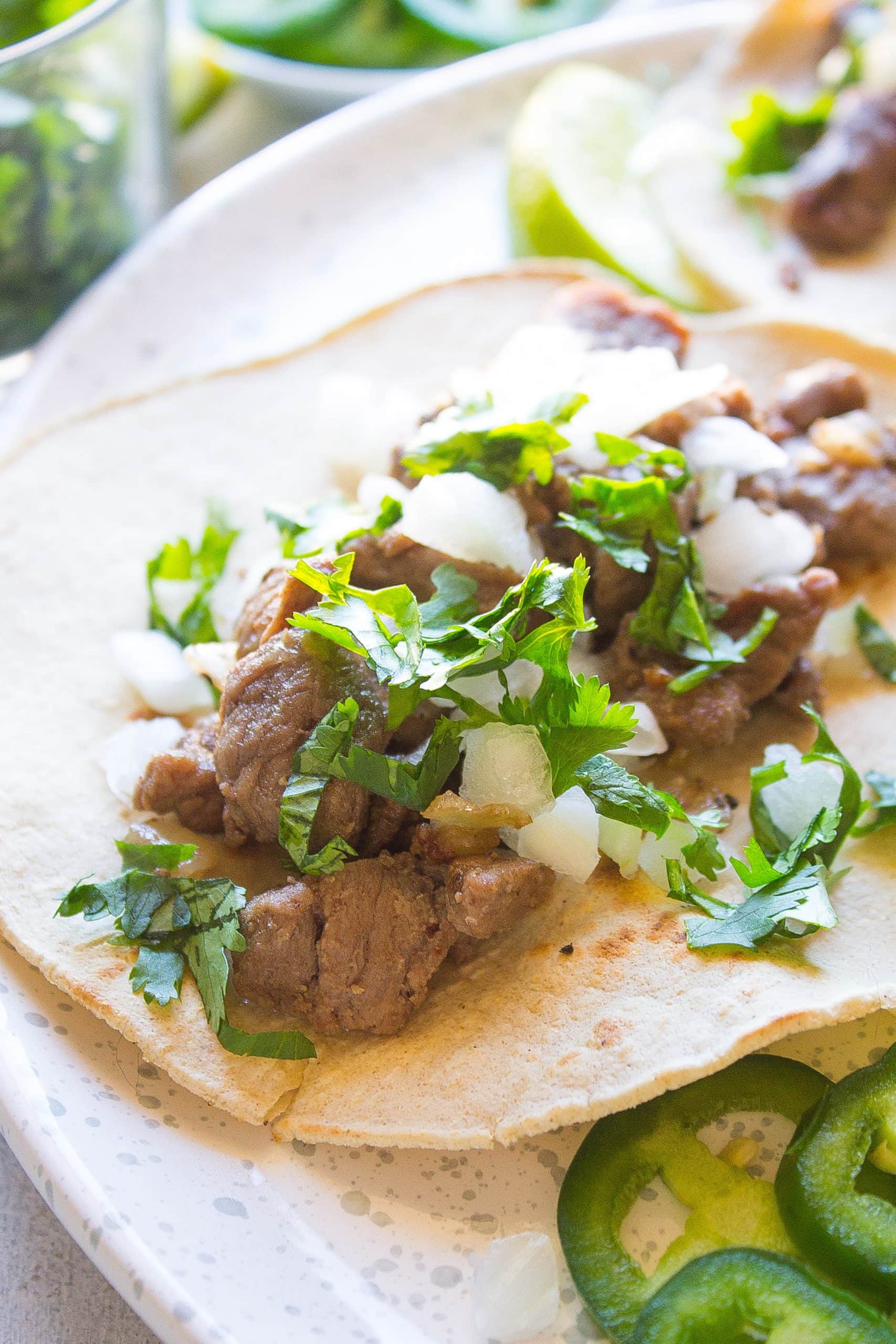 Carne Asade Street Tacos