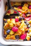 Triple Berry French Toast Bake