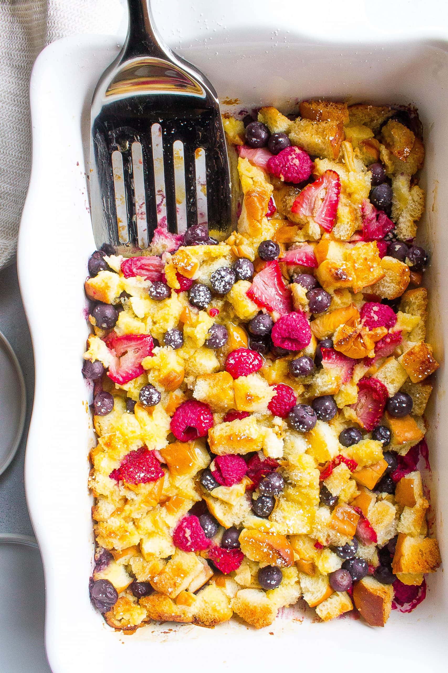 Triple Berry French Toast Bake