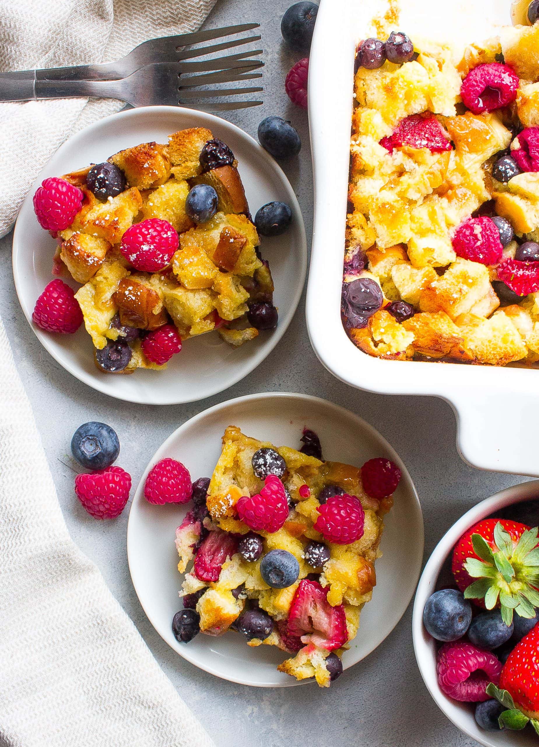 Triple Berry French Toast Bake