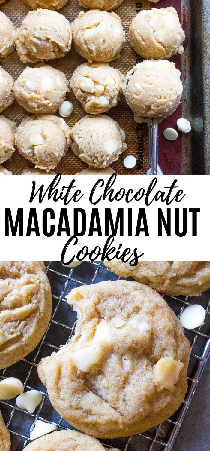White Chocolate Macadamia Nut Cookies