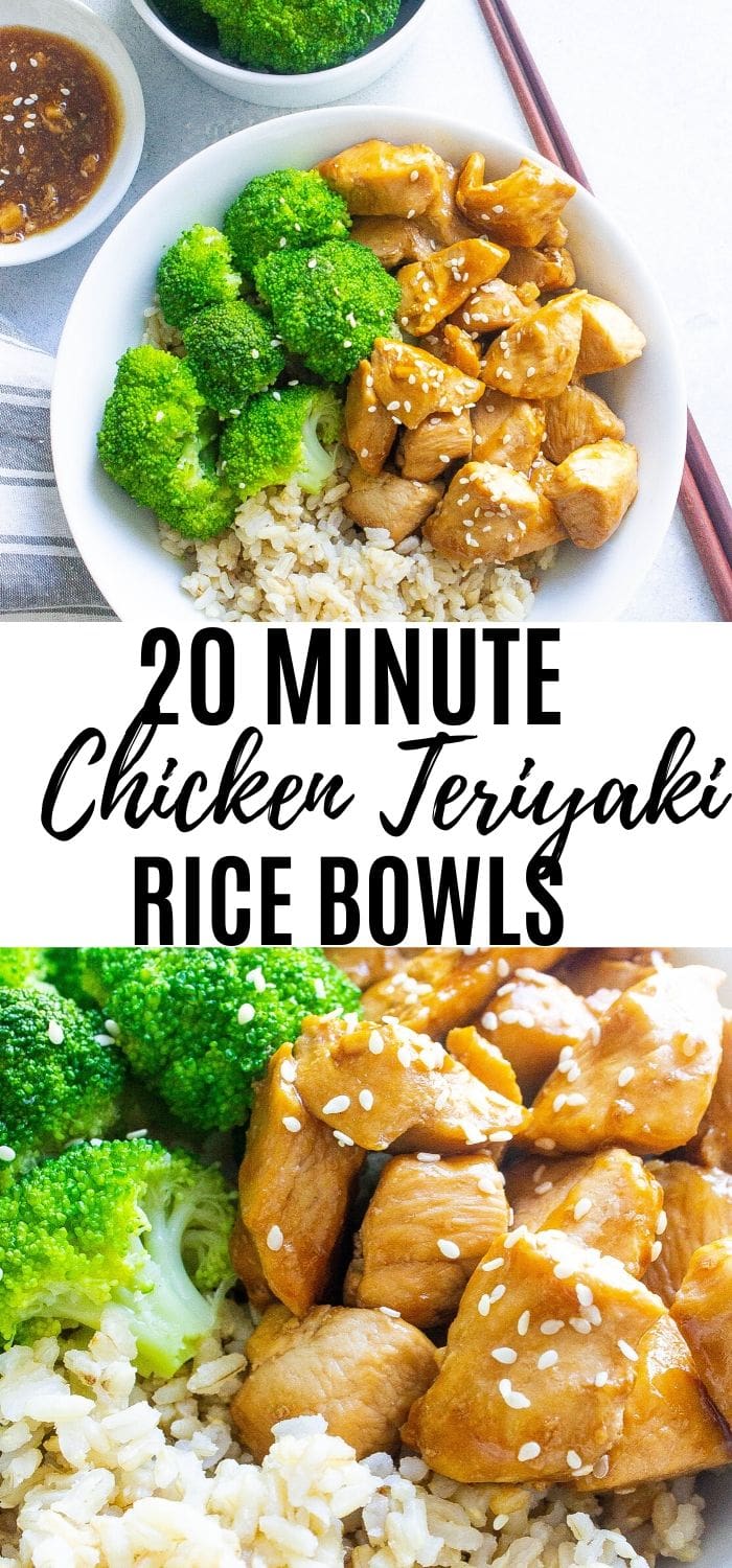 Chicken Teriyaki Rice Bowls