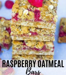 Raspberry Oatmeal Bars