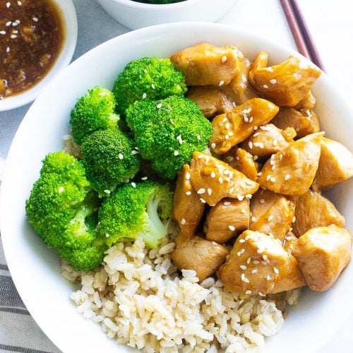 Chicken Teriyaki Bowls 20 Minute Recipe Kathryn S Kitchen