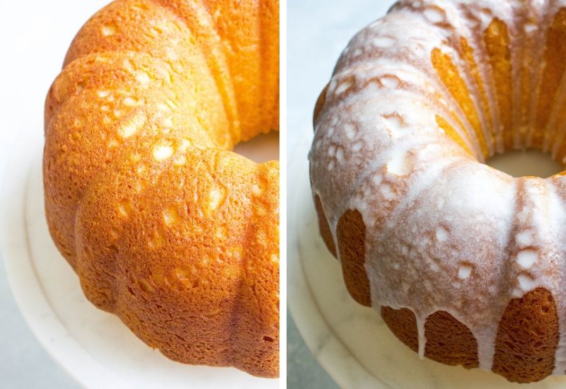 Glazed Buttermilk Donut Cake