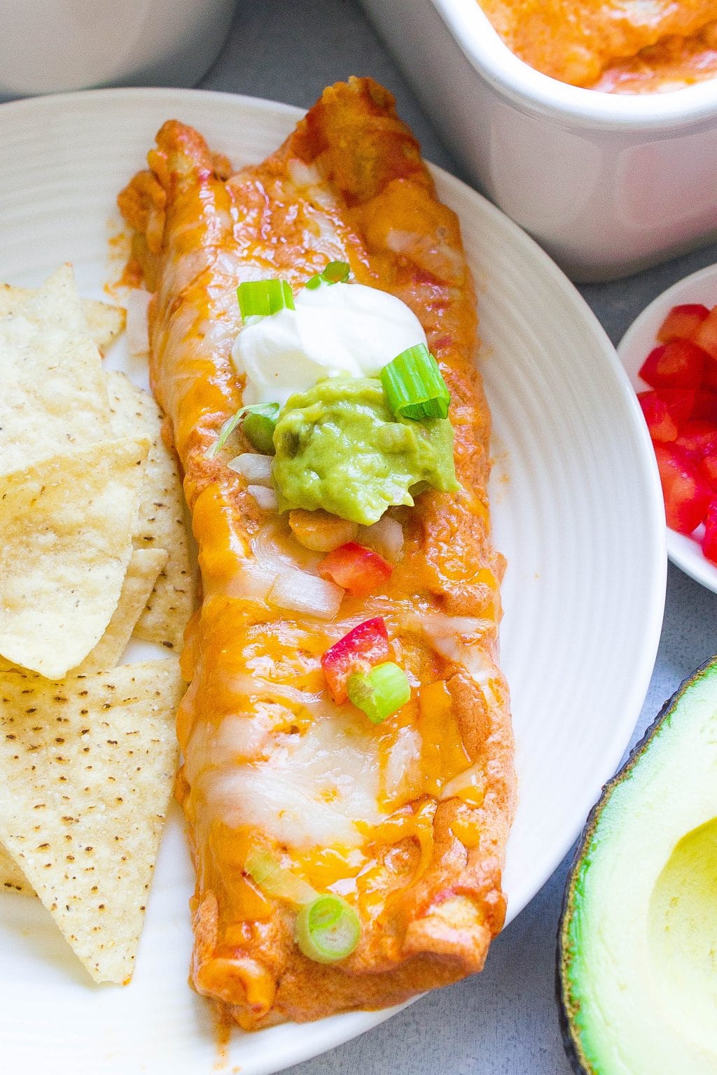 THE BEST Cheese Enchilada Recipe (Easy & Made In 30 Minutes)
