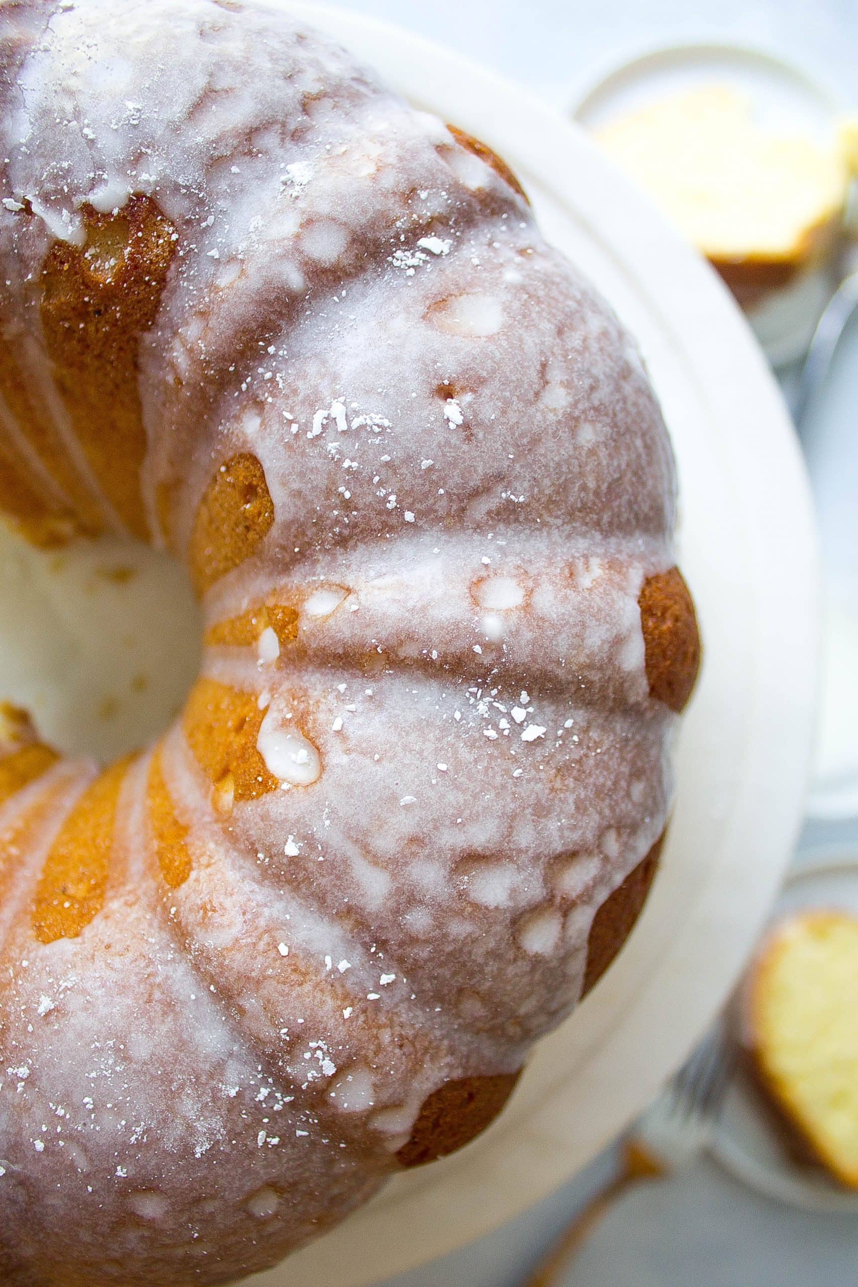 Glazed Buttermilk Donut Cake Recipe