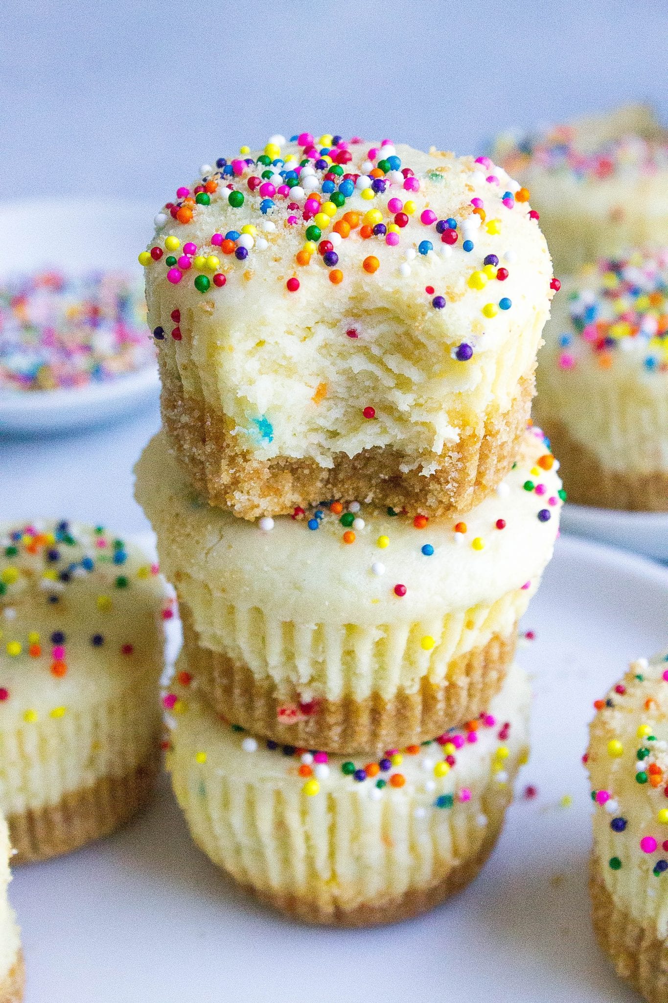 Funfetti 'Dunkaroo' Cheesecake Bites - Kathryn's Kitchen