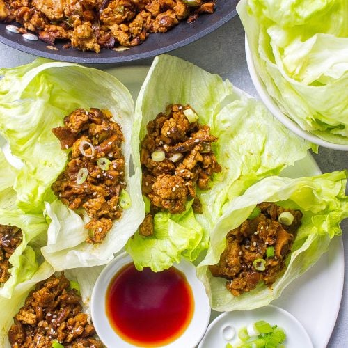 P.F Chang's Chicken Lettuce Wraps - Kathryn's Kitchen