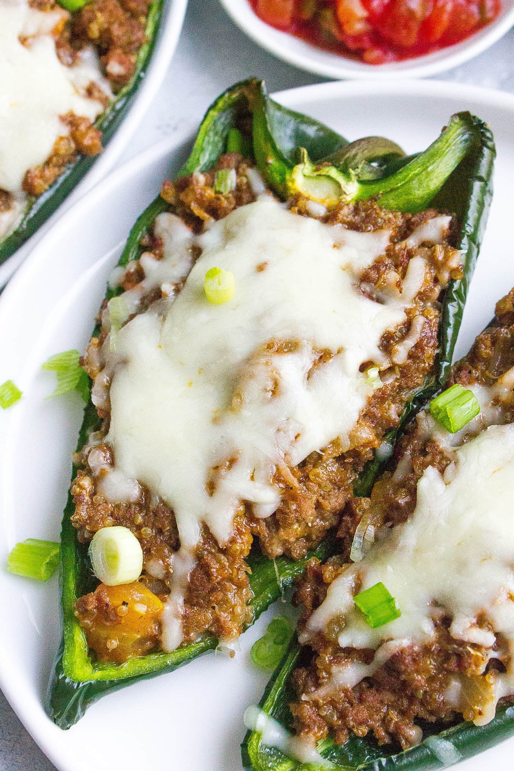 Beef Stuffed Poblano Peppers - Kathryn's Kitchen
