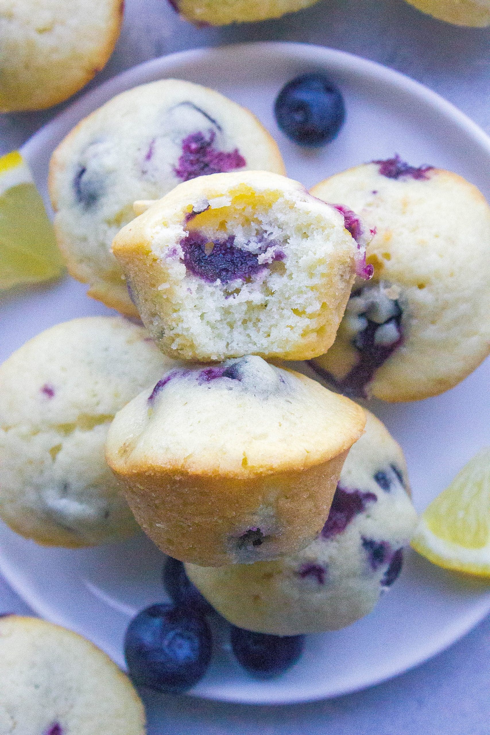 Mini Blueberry Lemon Muffins
