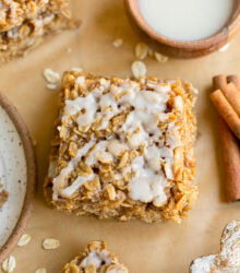 Cinnamon Roll Oatmeal Bake-36