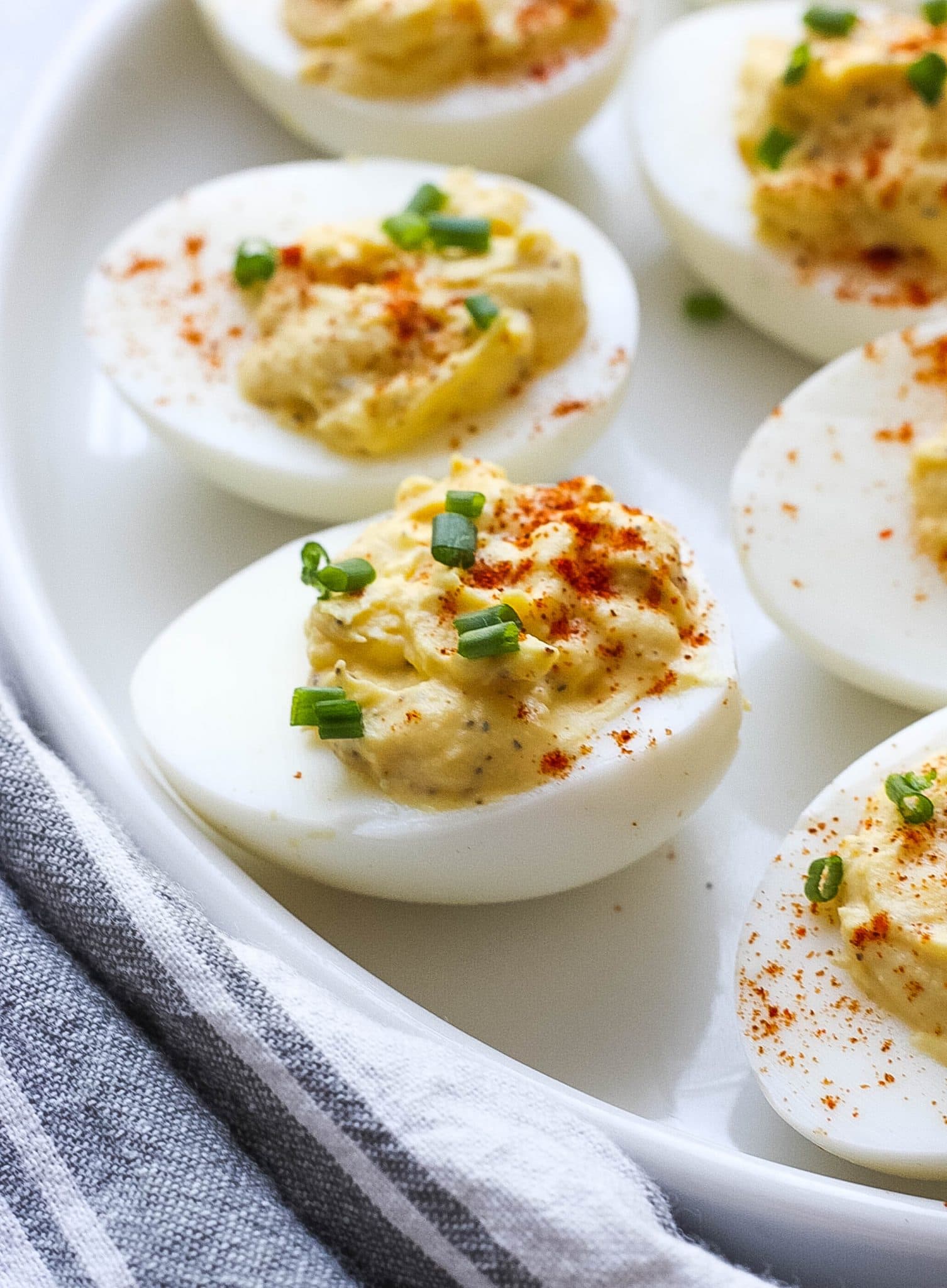 Classic Deviled Eggs - Kathryn's Kitchen