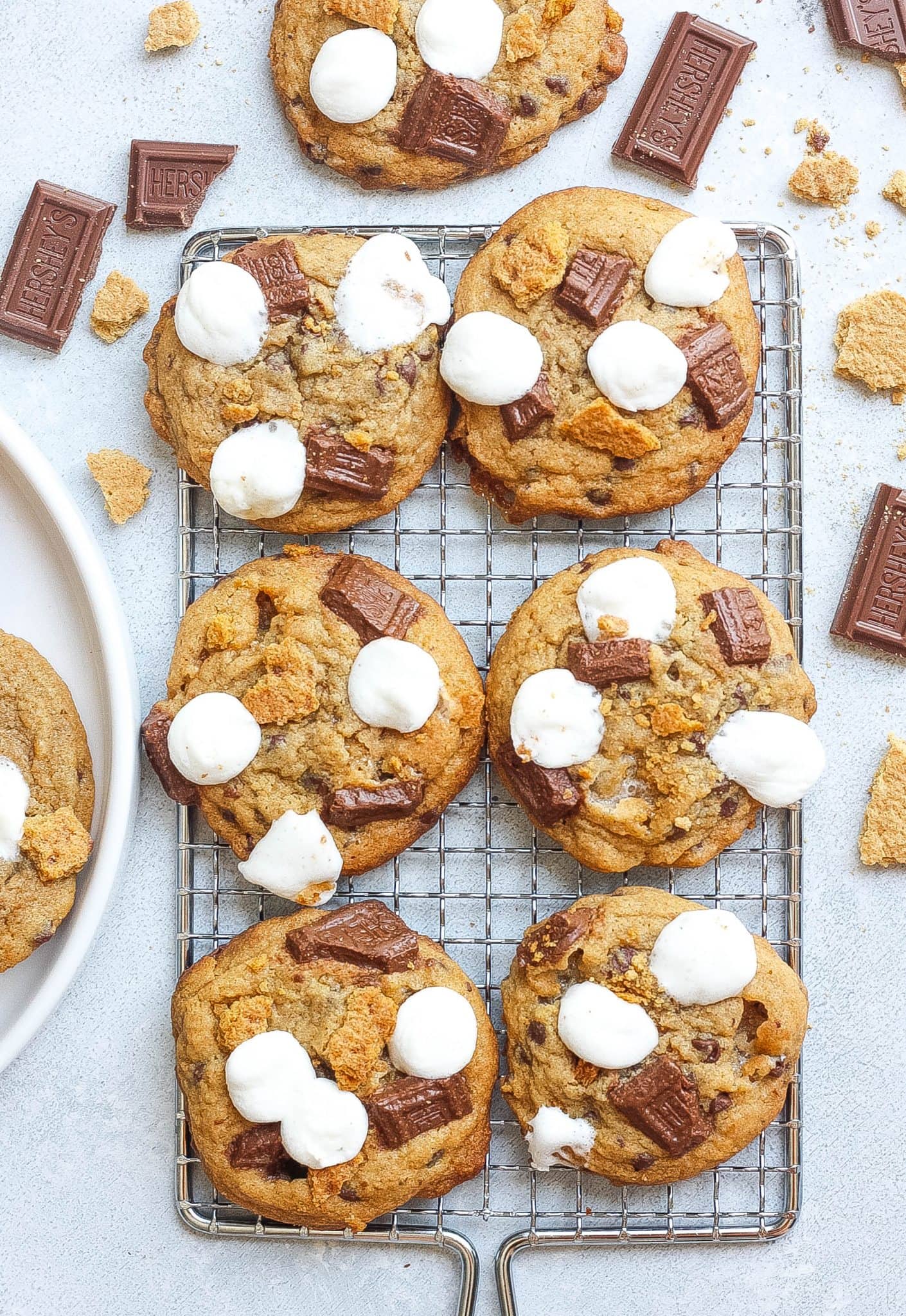 The Best S'mores Cookies - Kathryn's Kitchen