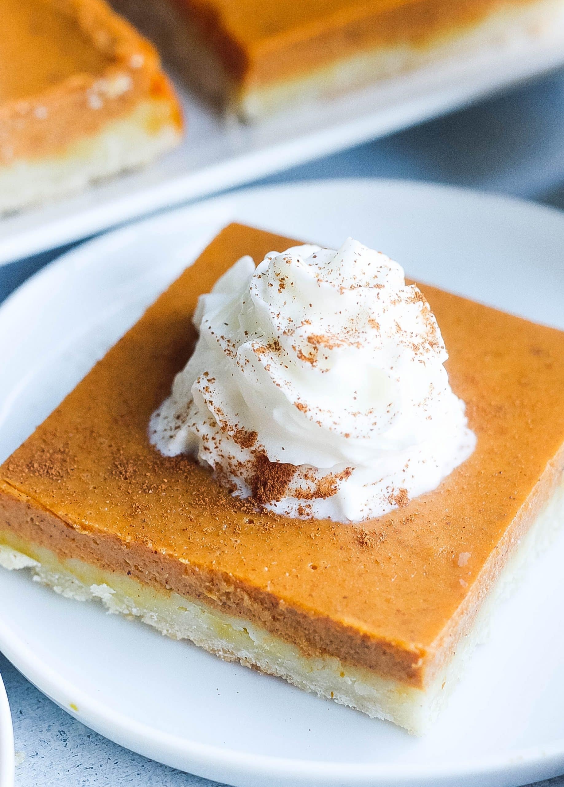 Pumpkin Pie Bars Recipe (Made with a Shortbread Crust)