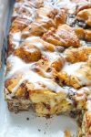 Cinnamon Roll Bake (could prep the night before)