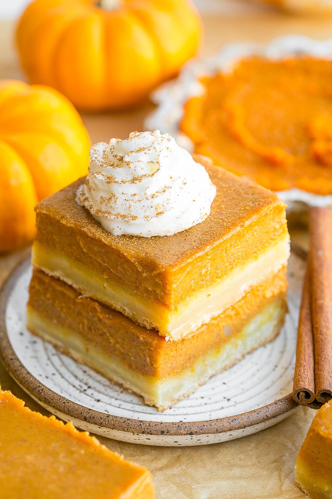 Pumpkin Pie Bars recipe.