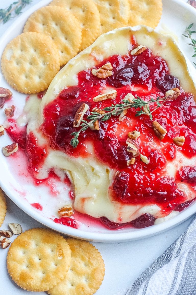 Cranberry Baked Brie Kathryn S Kitchen