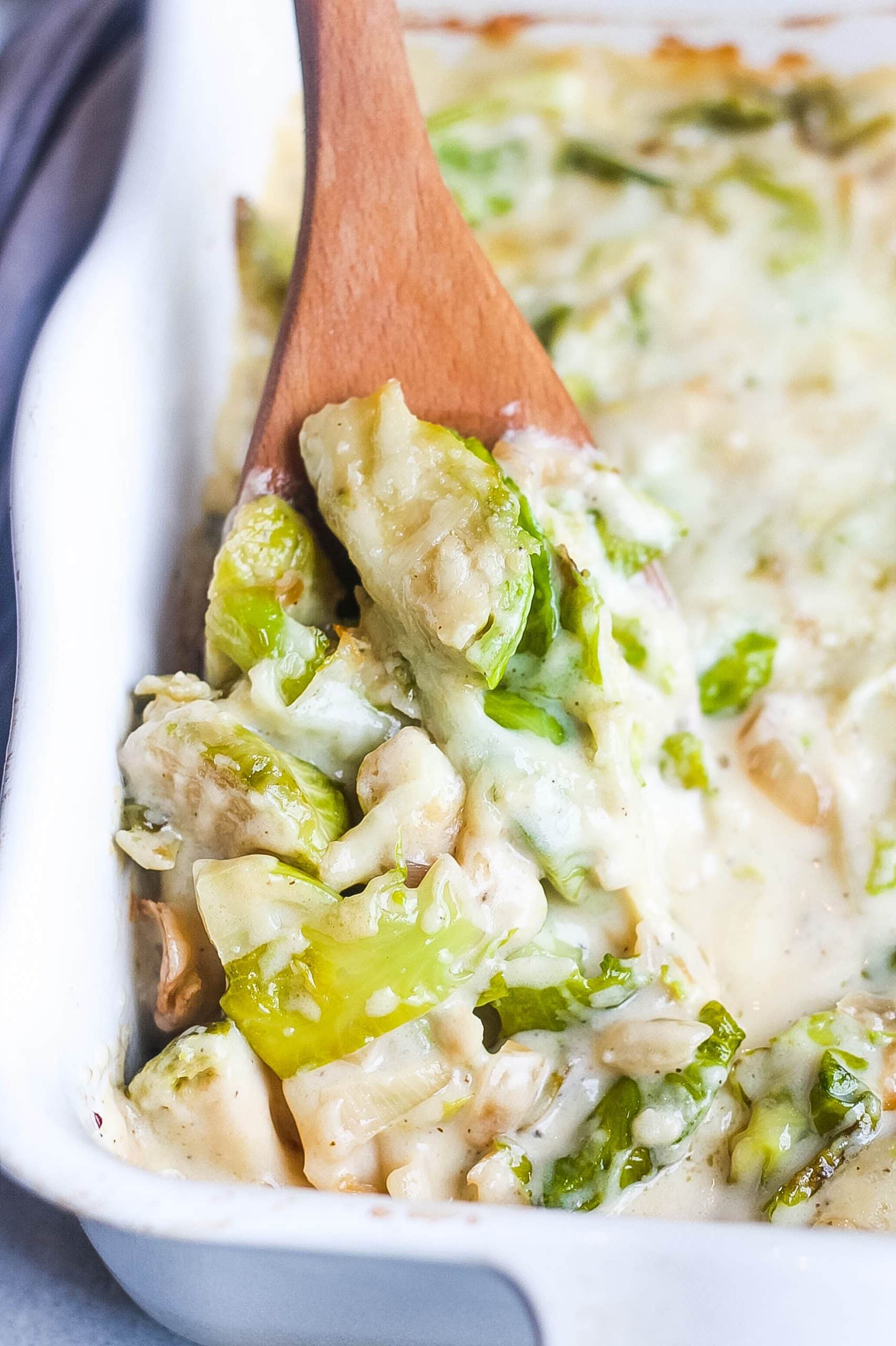 Brussels sprouts casserole