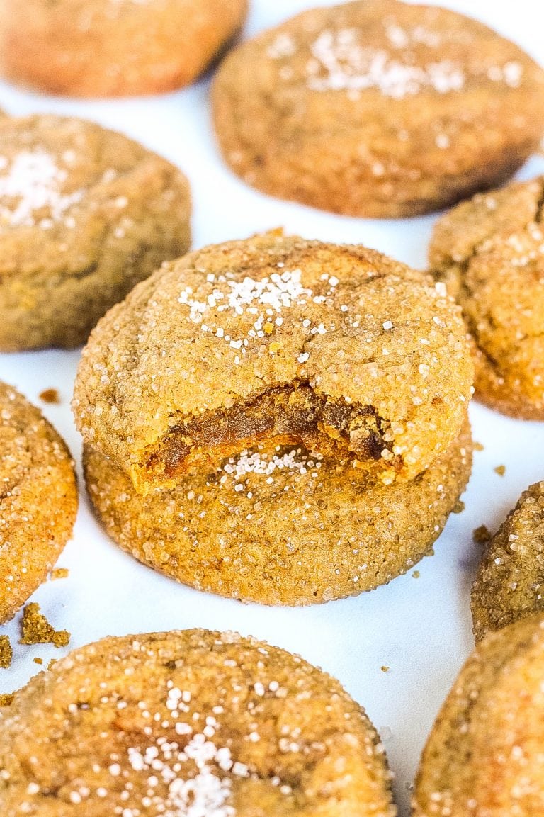 Chewy Ginger Molasses Cookies