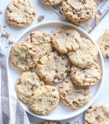 Chewy Toffee Cookies (Made in One Bowl)