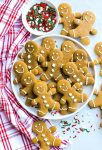 Gingerbread Men Cookies (Soft & Chewy)