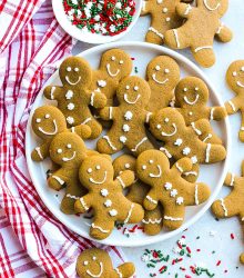 Gingerbread Men Cookies (Soft & Chewy)