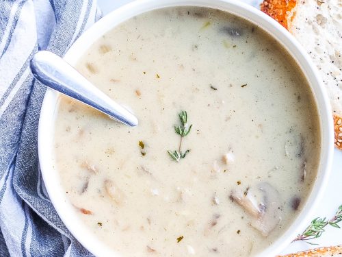 dressing recipe with cream of mushroom soup Creamy Mushroom Soup