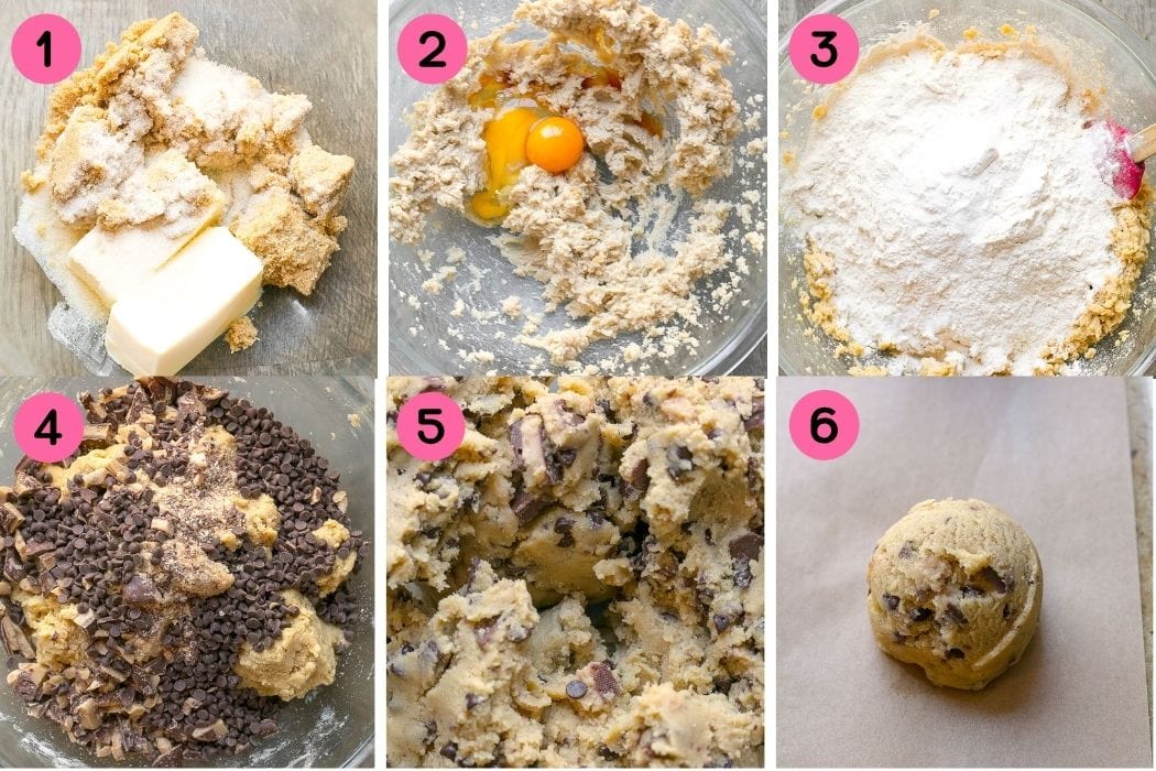 Step by step instructions on how to make Toffee Cookies.