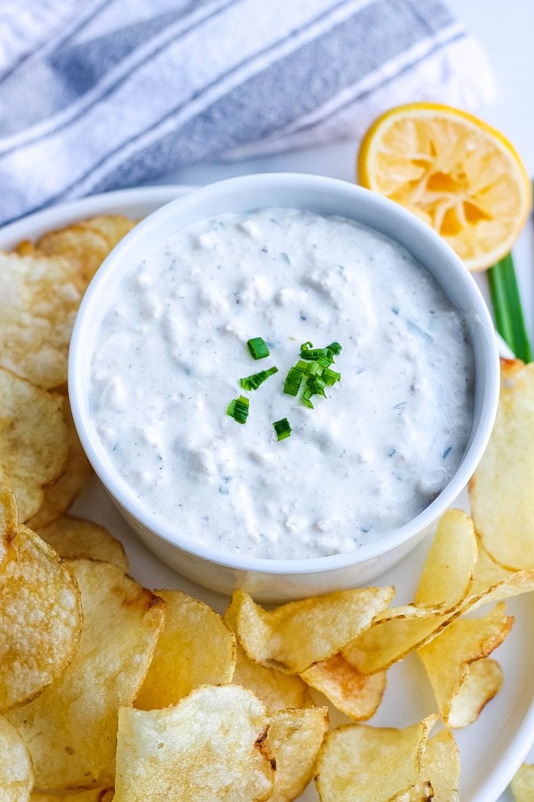 Easy Clam Dip (the BEST 10 minute recipe)- Kathryn's Kitchen