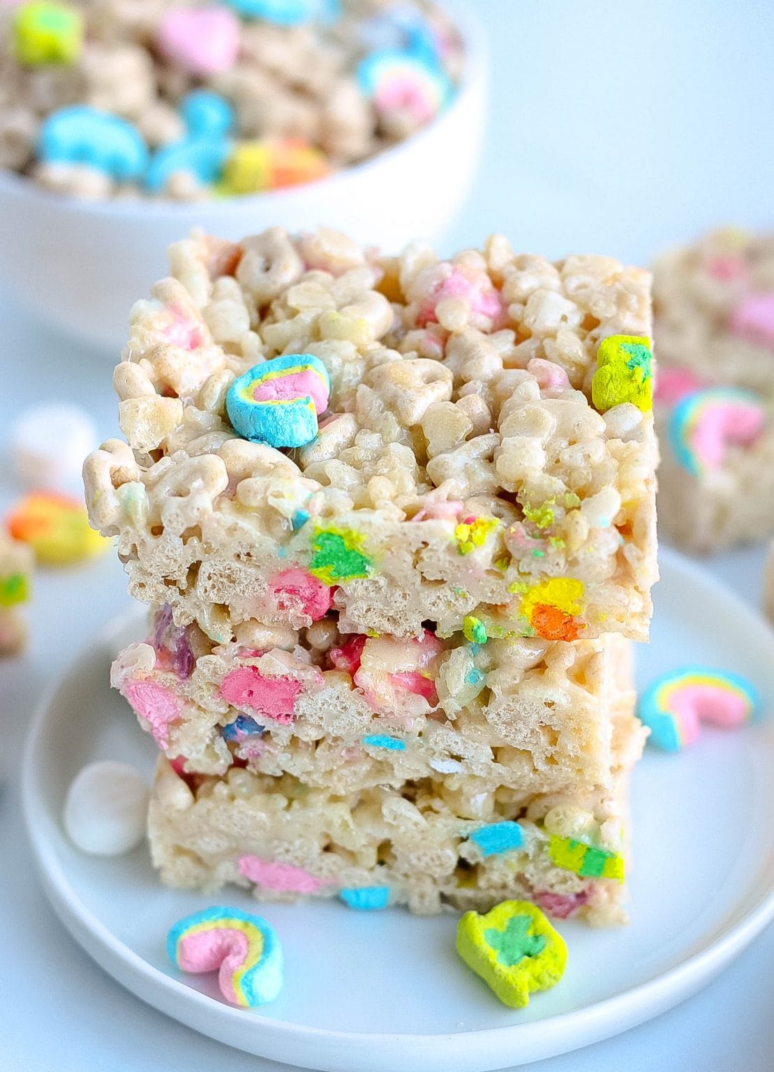 Lucky Charms Rice Krispies Treats