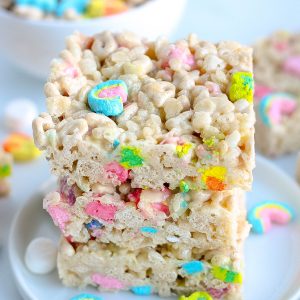 Lucky Charms Rice Krispies Treats