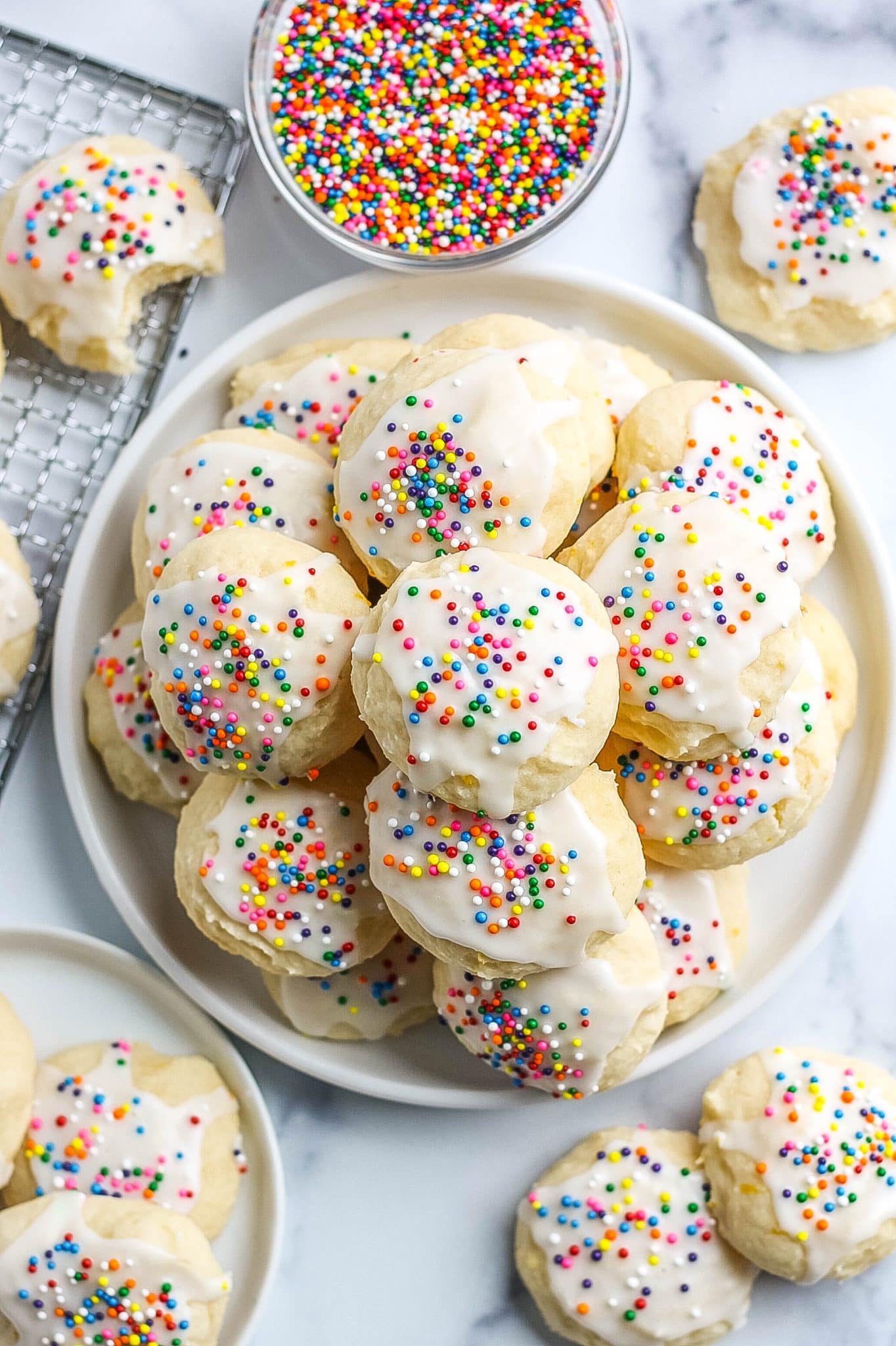 Italian Lemon Ricotta Cookies Recipe (SO FLUFFY & SOFT)