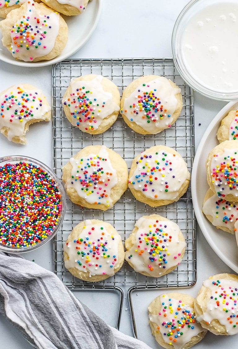 Italian Lemon Ricotta Cookies Recipe (SO FLUFFY & SOFT)