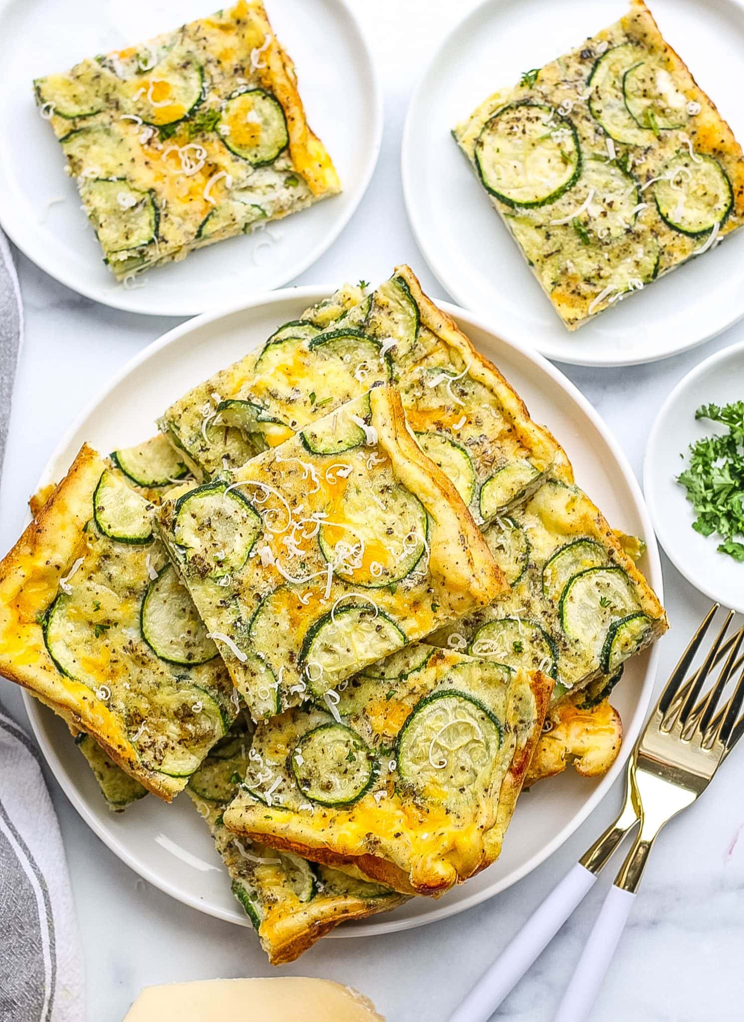 Zucchini Frittata (Keto-Friendly, Gluten-Free, Low-Carb)- Kathryn's Kitchen