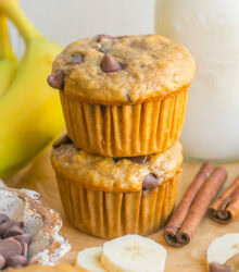 Greek Yogurt Banana Muffins-13