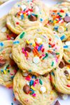 Birthday Cake Cookies (Made in One Bowl)- Kathryn's Kitchen Blog