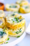 Egg White Bites Recipe (Mushroom and Spinach)