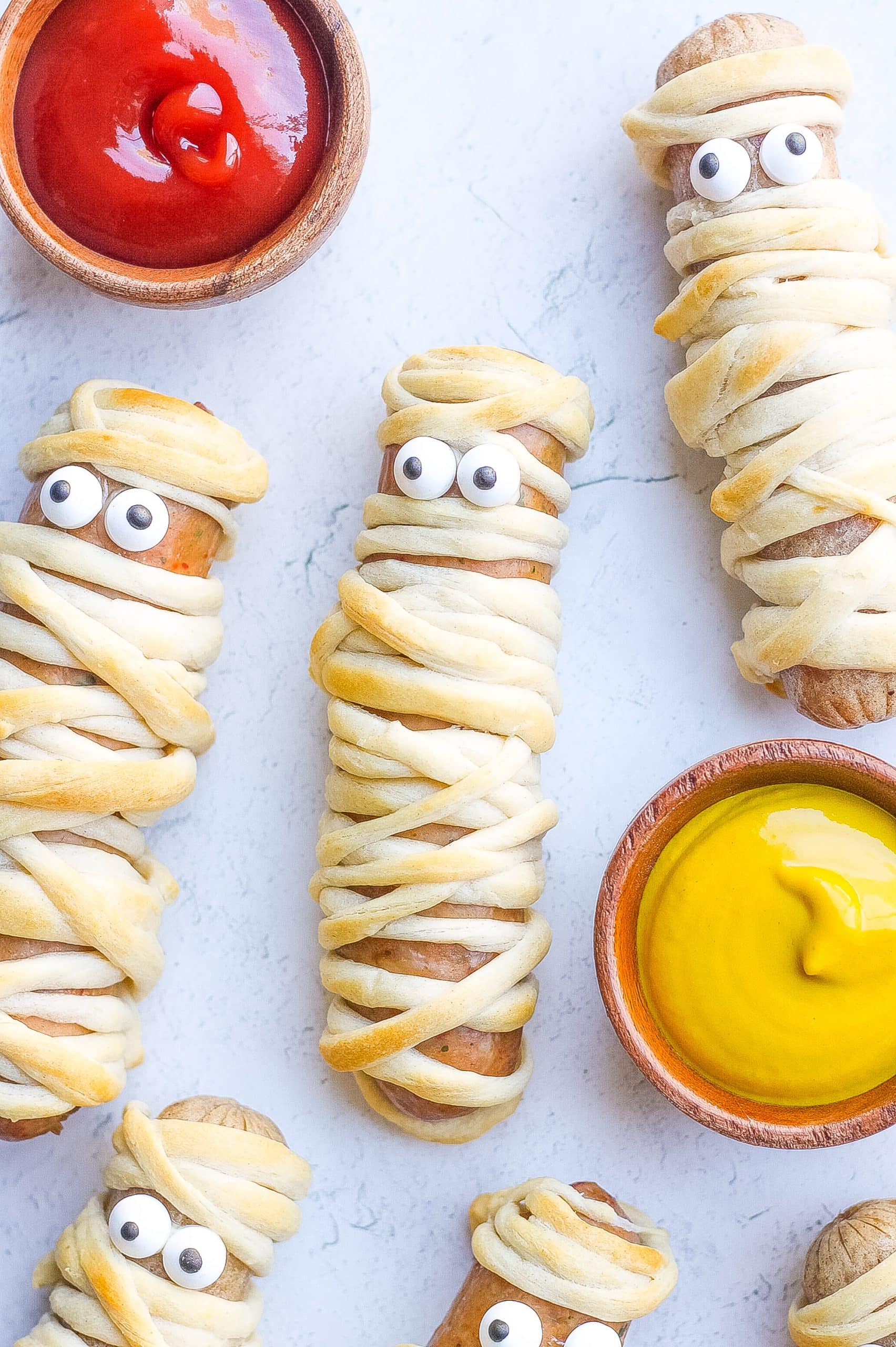 Halloween Mummy Dogs