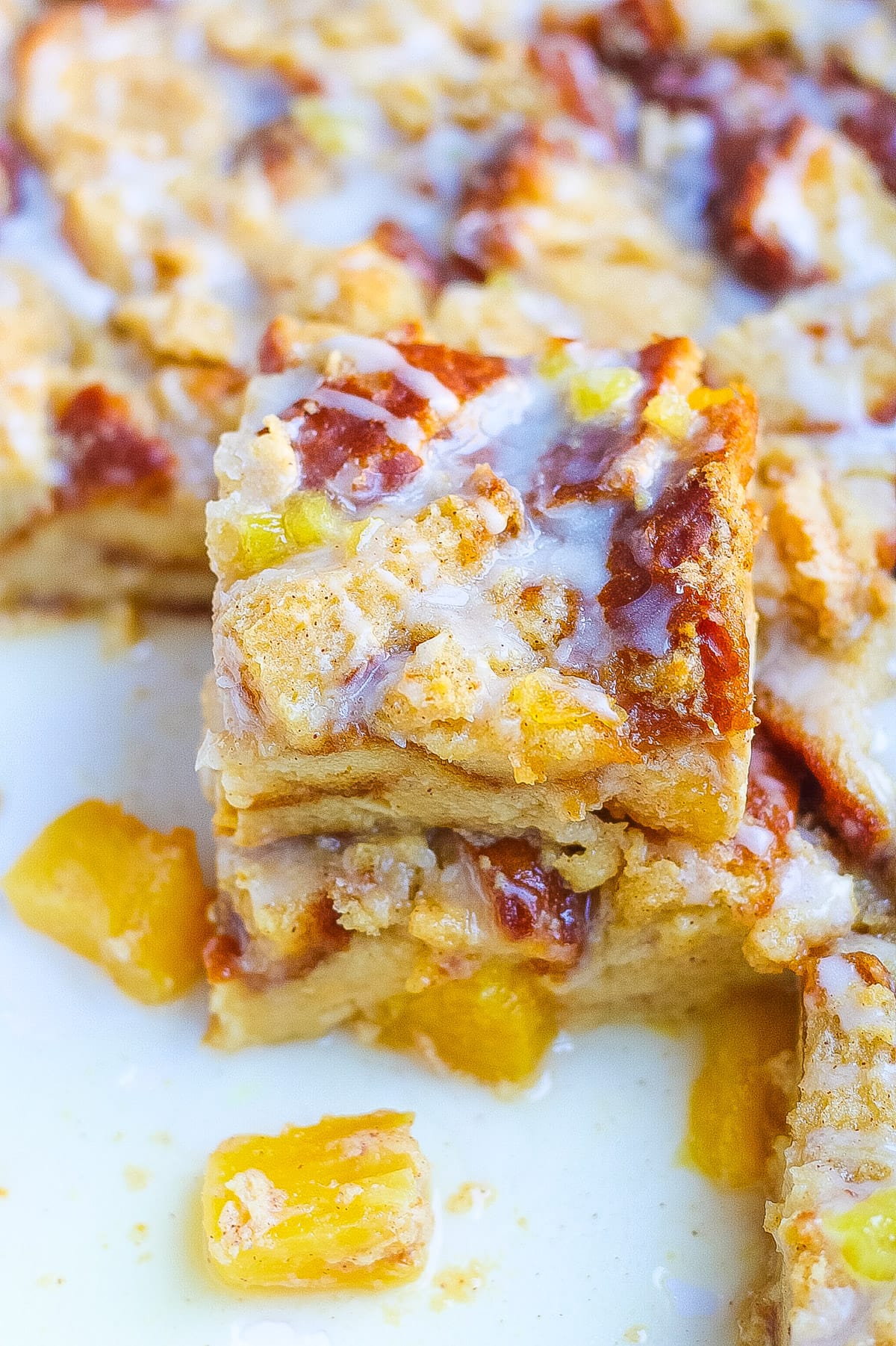 Spiced Pineapple Bread Pudding