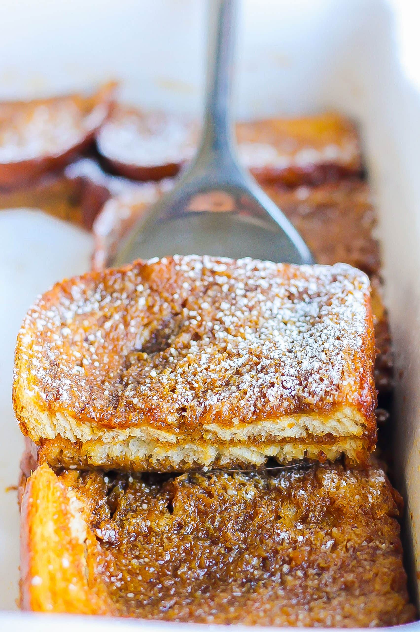 Baked Gingerbread French Toast