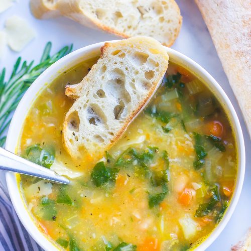 White Bean Soup (30 Minute Recipe)